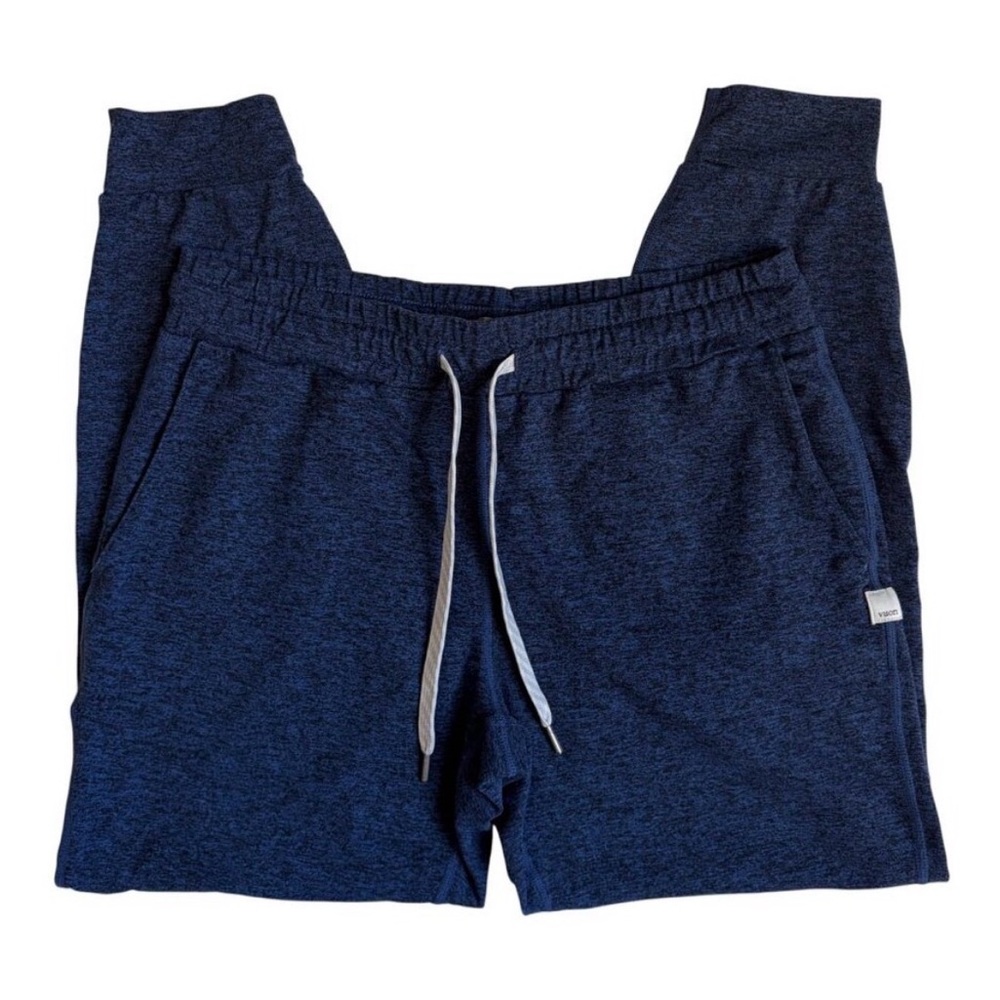 Vuori Midnight Heather Navy Blue Joggers